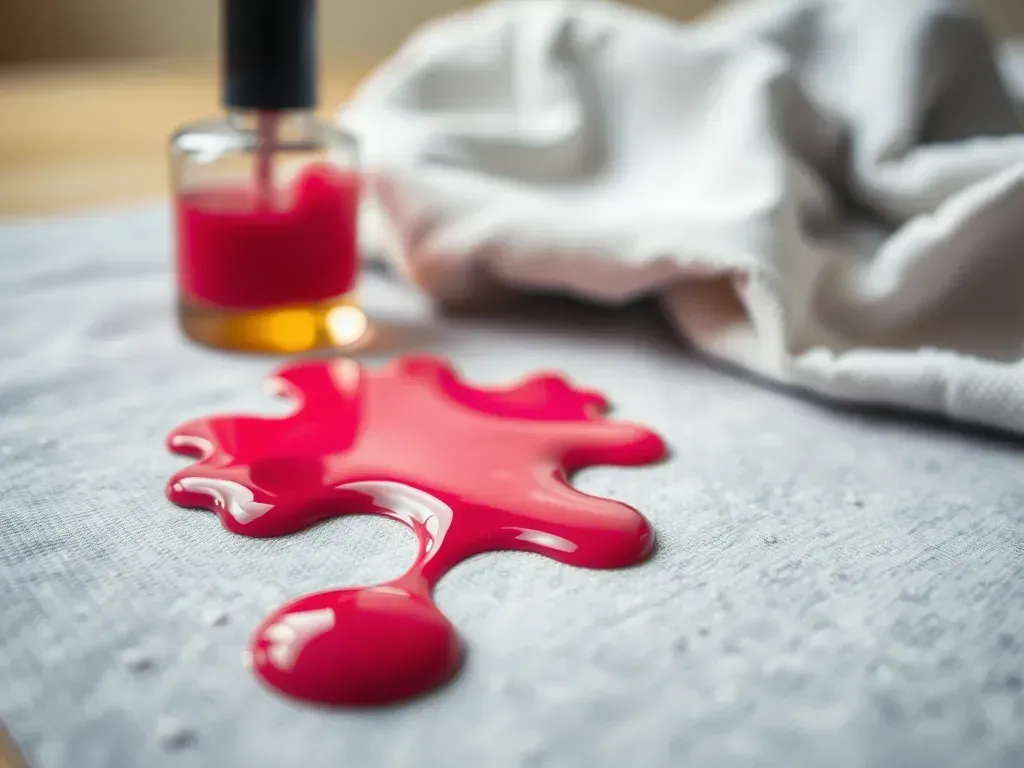 Czym zmyc lakier do paznokci z ubrania?