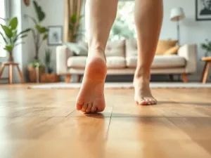 Czy chodzenie boso po domu jest zdrowe?