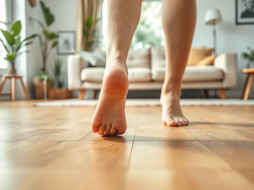 Czy chodzenie boso po domu jest zdrowe?