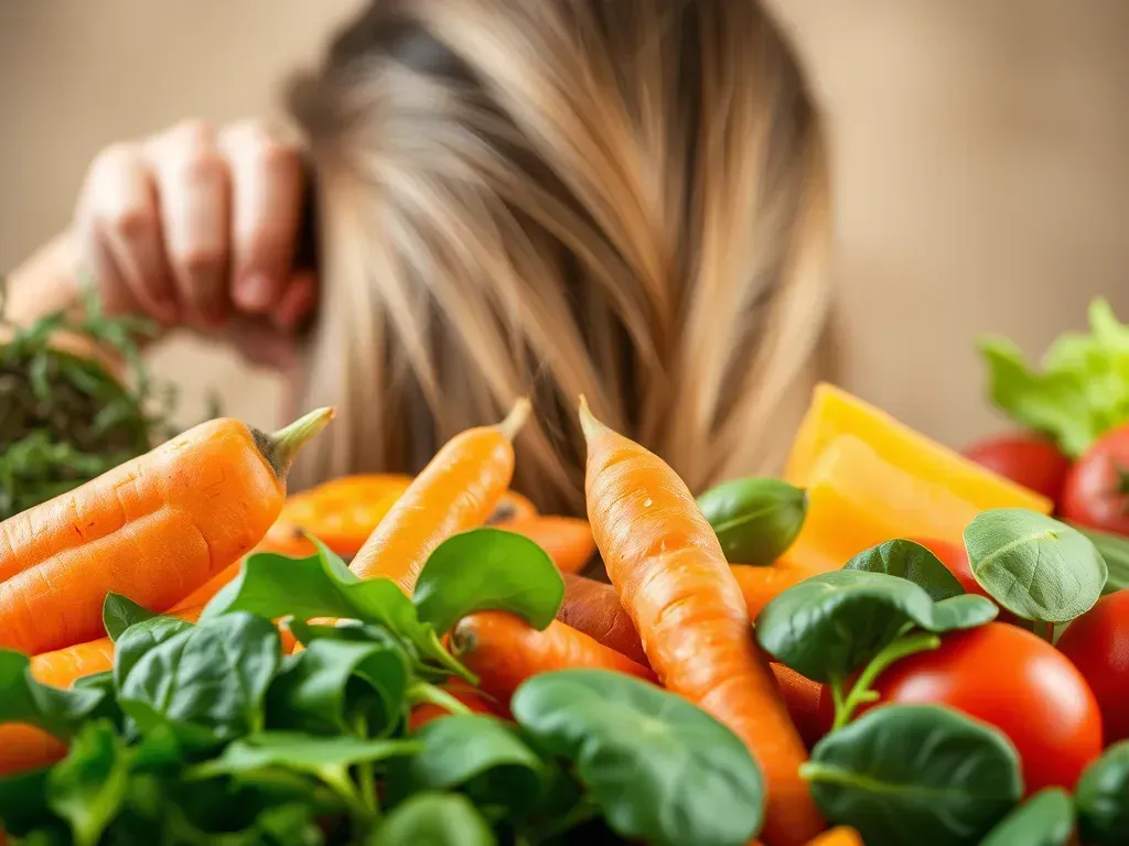 Nadmiar jakiej witaminy powoduje wypadanie włosów?